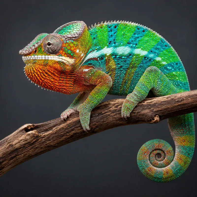 Panther Chameleon Feeding: Insects & Gutloading