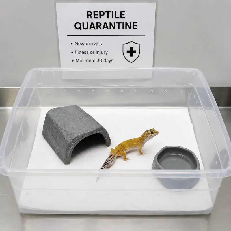 Reptile Biosecurity: Disease Prevention Guide