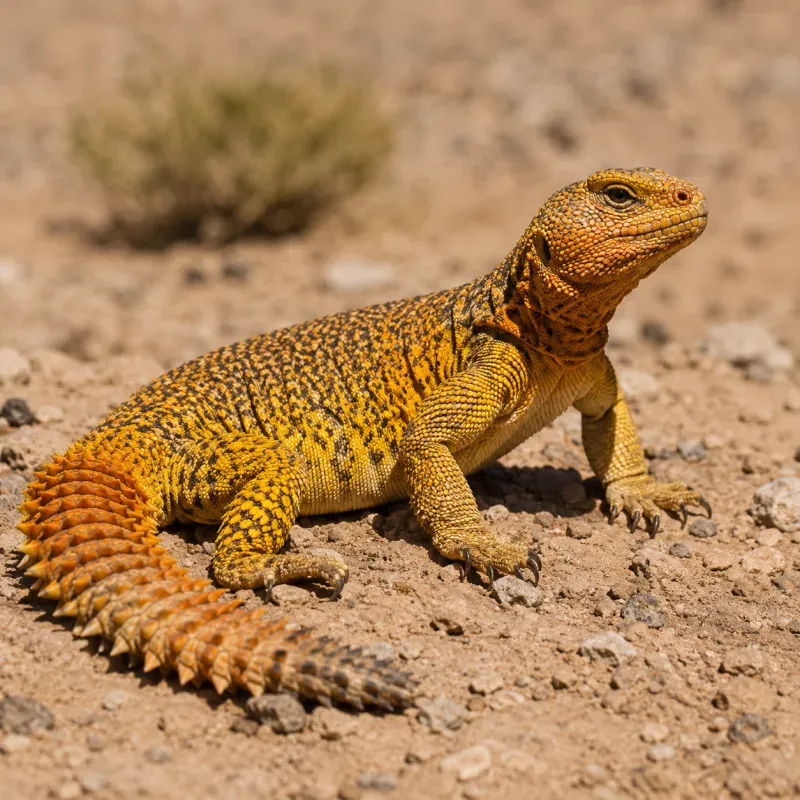 Uromastyx Morphs: Red, Orange & Yellow Varieties
