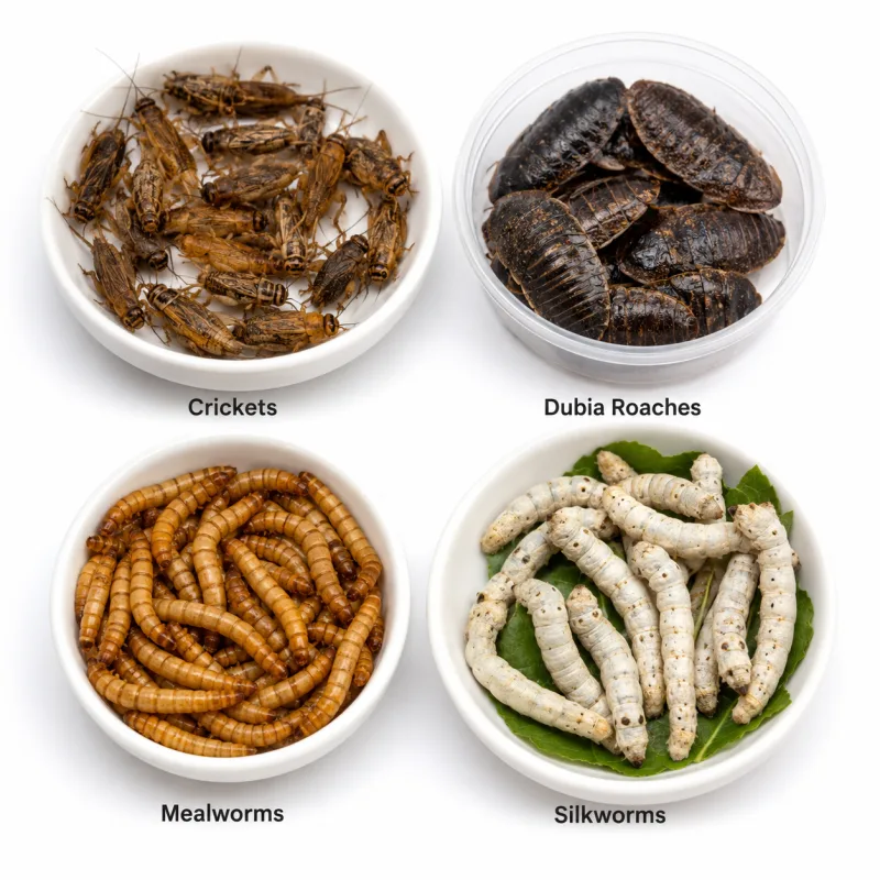 Feeder insects for pacman frogs